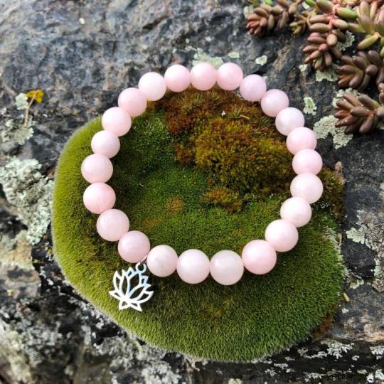 Minerální náramek - RŮŽENÍN